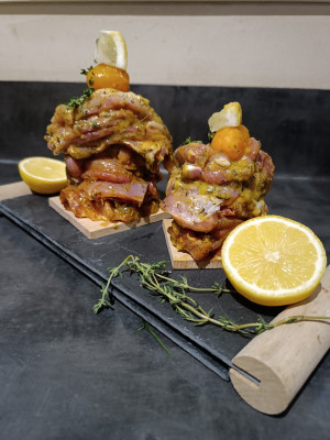 Brochette de Volaille Thym citron