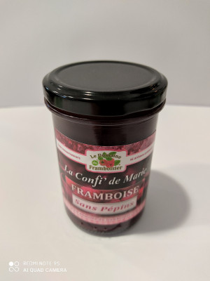 Confiture Framboises Sans Pépins  « La Confi de Ninie »