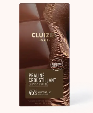 Tablette Lait 45% Praliné croustillant