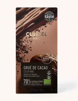 Noir 63 % Grué de Cacao