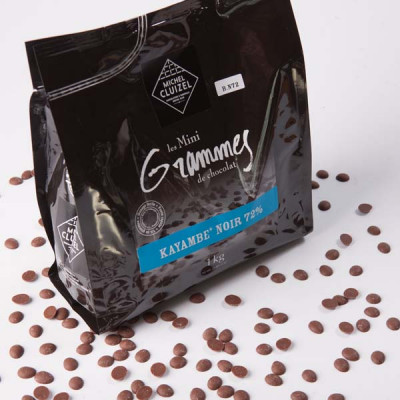 Mini Grammes de Chocolat Kayambe Noir 72 %