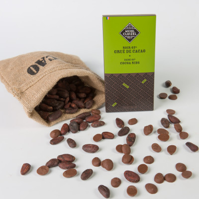 Noir 63 % Grué de Cacao