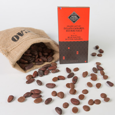 Grand Lait 45 % Eclats Caramel Beurre Salé