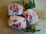 Cuisse de poulet farcie forestière