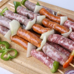 Brochette - mini-chipolatas en mélange